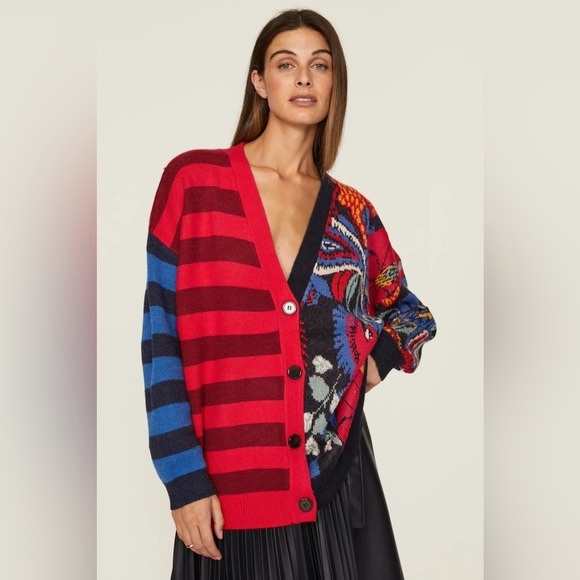 FARM Rio Multicolor Cardigan - Picture 1 of 17